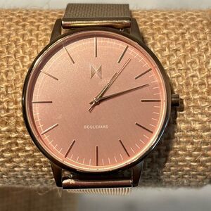 MVMT Hermosa Boulevard Quartz Rose Gold Adjustable Dial Ladies Watch